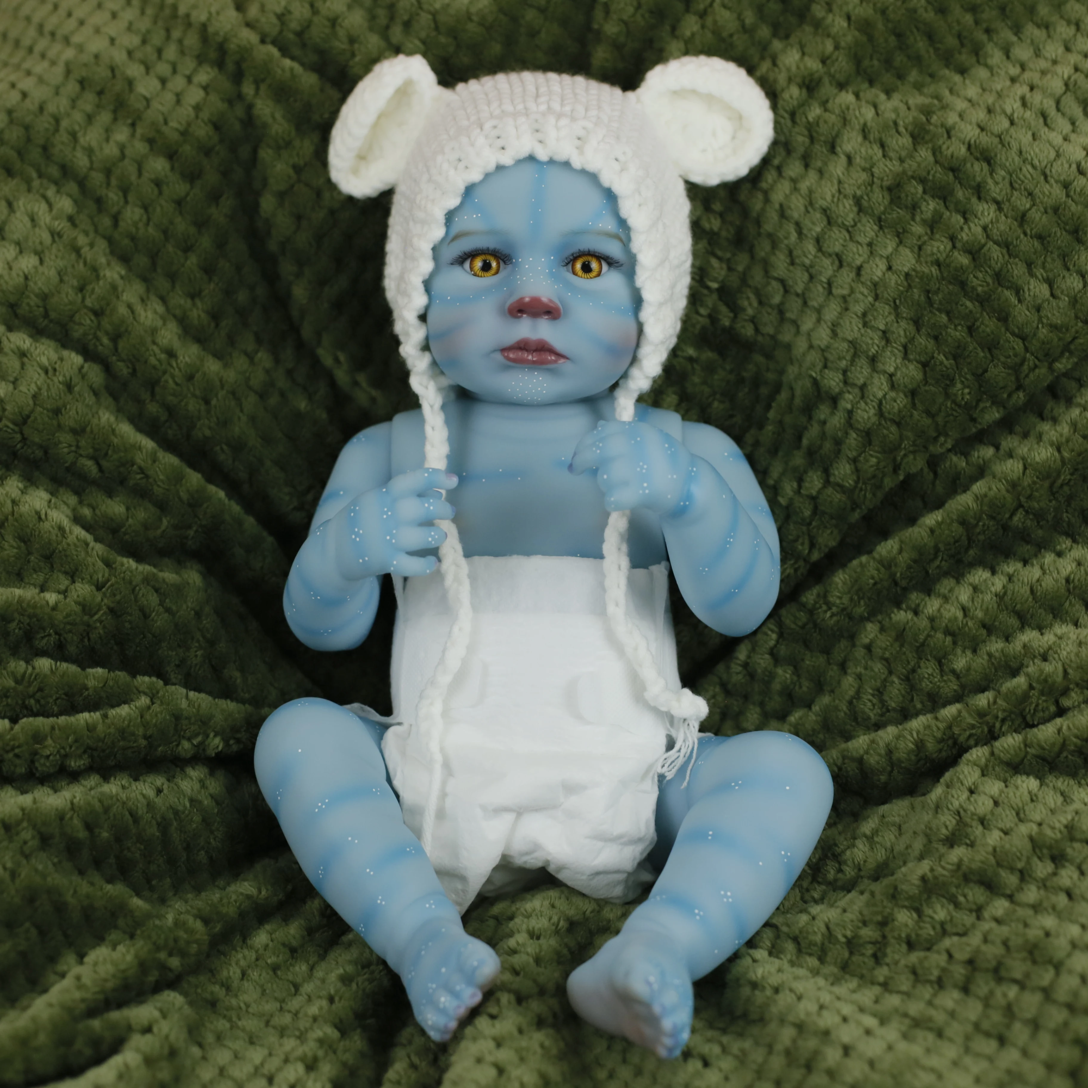 Lifereborn New Trends 18'' Newborn Reborn Baby Blue Dolls Silicone Handmade Realistic Reborn Dolls for Child's Gifts
Lifereborn New Trends 18'' Newborn Reborn Baby Blue Dolls Silicone Handmade Realistic Reborn Dolls for Child's Gifts