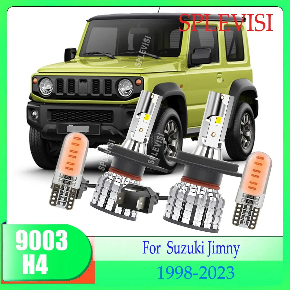 H4 9003 LED Headlight Bulbs High/Low Beam - Professional Grade & High Standard For Suzuki Jimny 1998 1999 2000 2001 2002-2023
H4 9003 LED Headlight Bulbs High/Low Beam - Professional Grade & High Standard For Suzuki Jimny 1998 1999 2000 2001 2002-2023