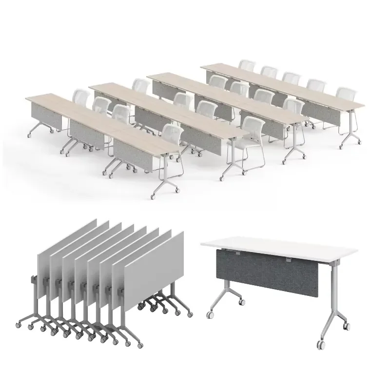 Modern and Fashionable Mobile Training Table Aluminum Alloy Mobile Stand Table Workstation Desk Office Furniture Table Office
Modern and Fashionable Mobile Training Table Aluminum Alloy Mobile Stand Table Workstation Desk Office Furniture Table Office