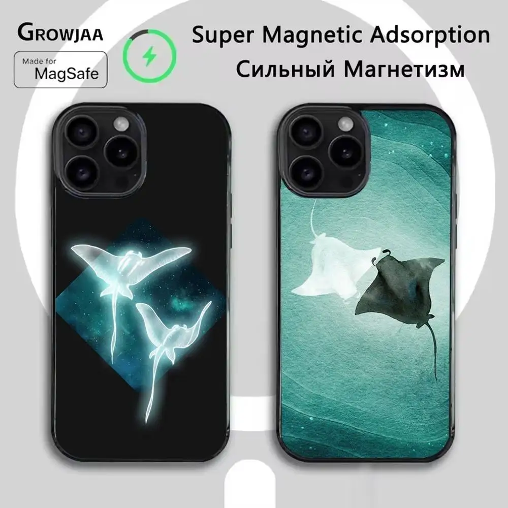 Ocean Animal Manta Ray Phone Case For iPhone 16e,16,15,14,13,12,11,Plus,Pro,Max,Mini Magsafe Magnetic Wireless Charging
Ocean Animal Manta Ray Phone Case For iPhone 16e,16,15,14,13,12,11,Plus,Pro,Max,Mini Magsafe Magnetic Wireless Charging