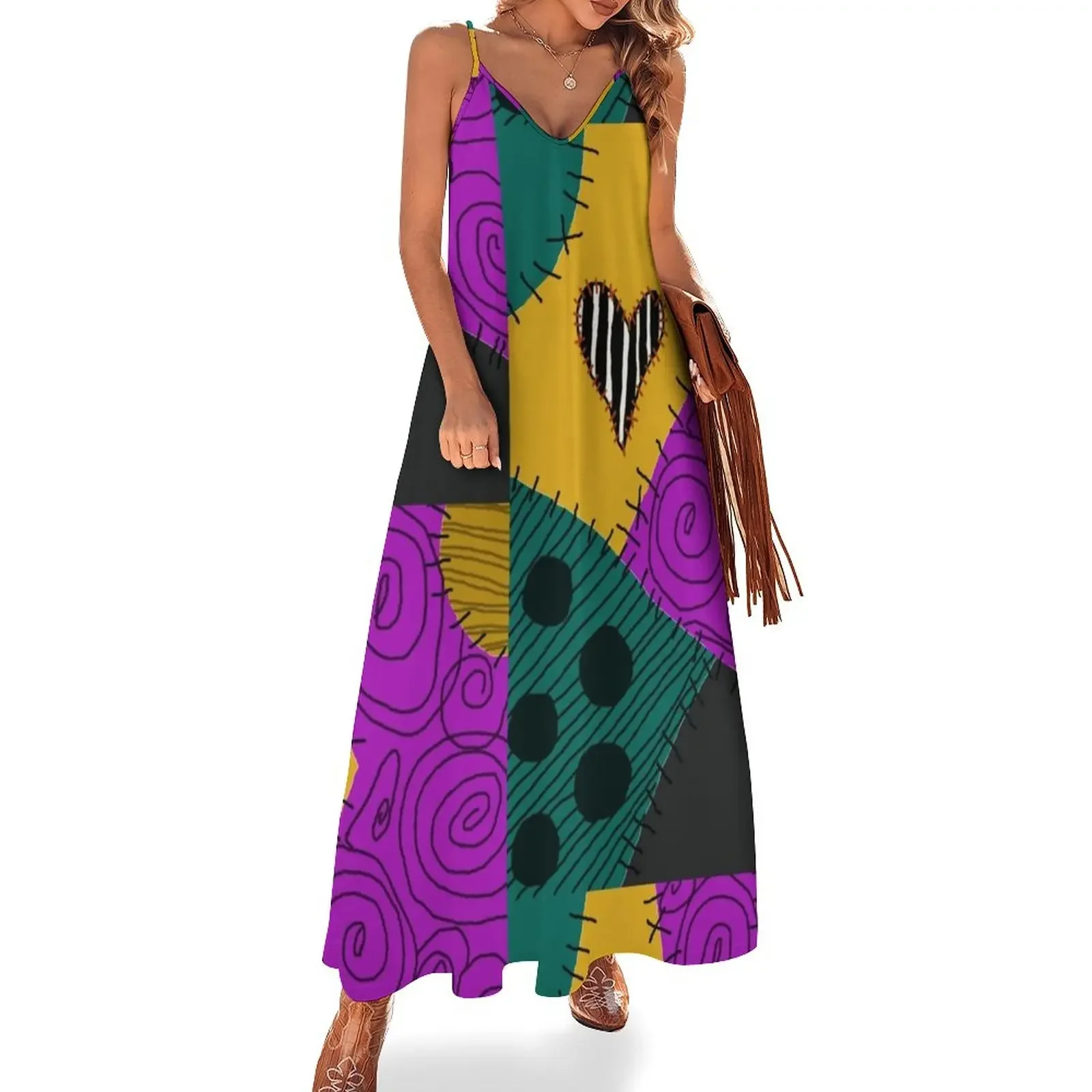 Sally's New Patch Sleeveless Dress birthday dress summer dresses dresses with long sleeves dresses for womens Dress
Sally's New Patch Sleeveless Dress birthday dress summer dresses dresses with long sleeves dresses for womens Dress