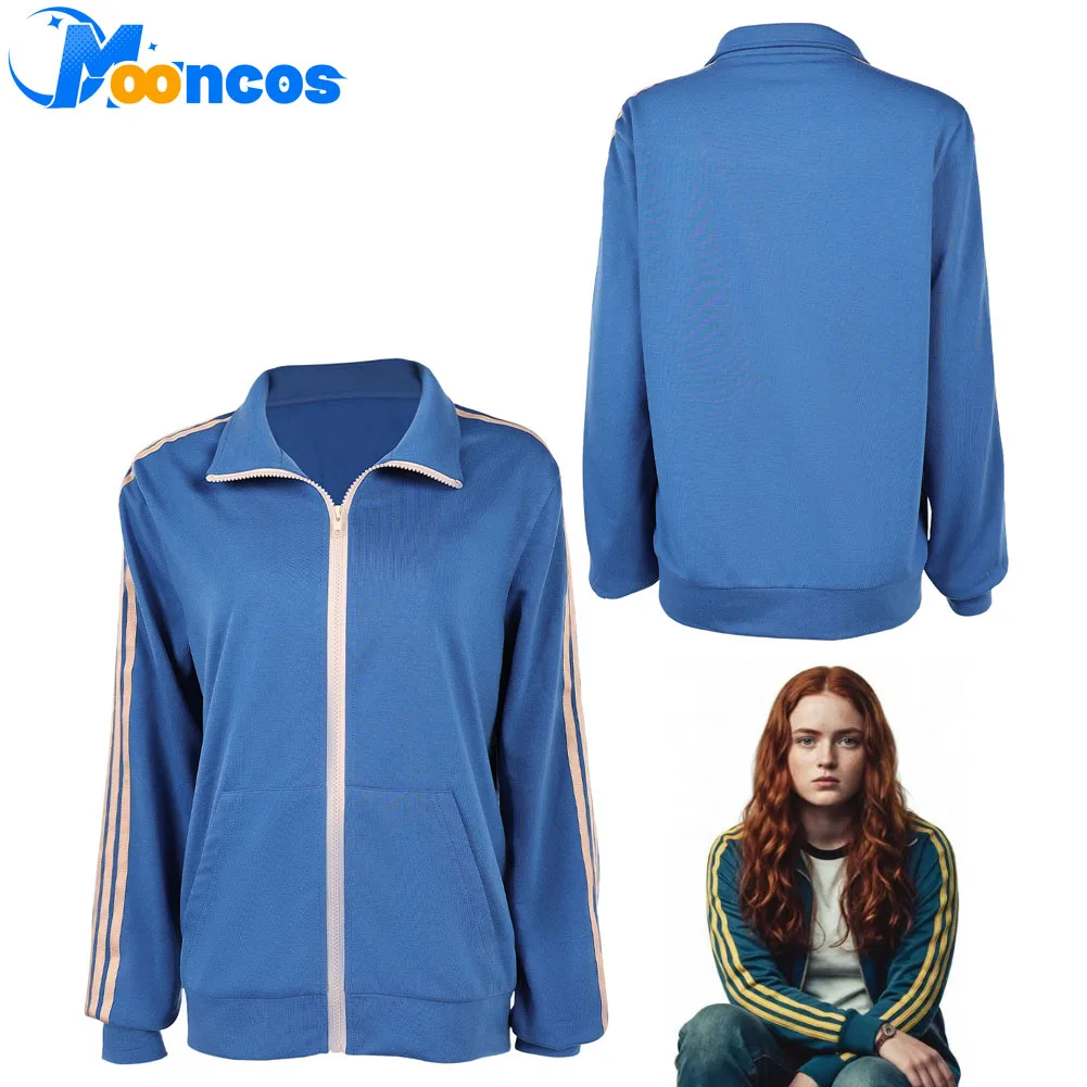 Max Mayfield Blue Jacket Cosplay Women Fantasy Costume TV ST Roleplay Coat Outfit for Female Cloth Halloween Carnival Party Suit
Max Mayfield Blue Jacket Cosplay Women Fantasy Costume TV ST Roleplay Coat Outfit for Female Cloth Halloween Carnival Party Suit