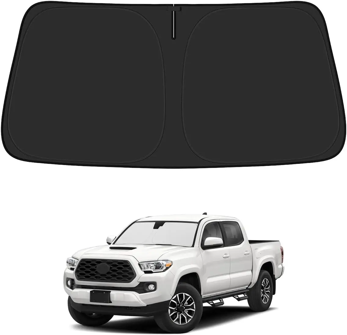 Car Windshield Sun Shade For Toyota Tacoma 2016-2025 2026 Accessories Foldable Car PET Sunshade Keeps The Cool Inside
Car Windshield Sun Shade For Toyota Tacoma 2016-2025 2026 Accessories Foldable Car PET Sunshade Keeps The Cool Inside