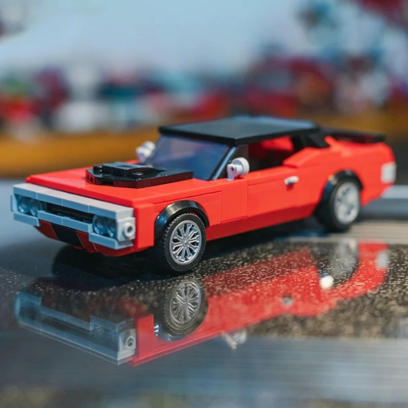 Speed Racing Car Model MOC Building Bricks Retro American Muscle Car Modular Technology Children Holiday Gifts Assemble Toy Suit
Speed Racing Car Model MOC Building Bricks Retro American Muscle Car Modular Technology Children Holiday Gifts Assemble Toy Suit