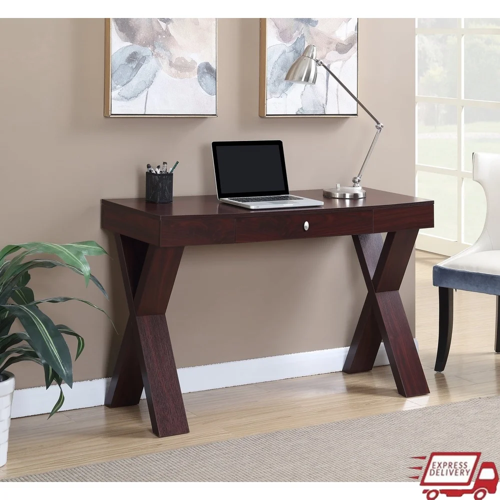 Newport 30in Tall Writing Desk with 1 Drawer and Shelving Stylish Modern Home Office Easy Assembly Durable Storage Solution
Newport 30in Tall Writing Desk with 1 Drawer and Shelving Stylish Modern Home Office Easy Assembly Durable Storage Solution