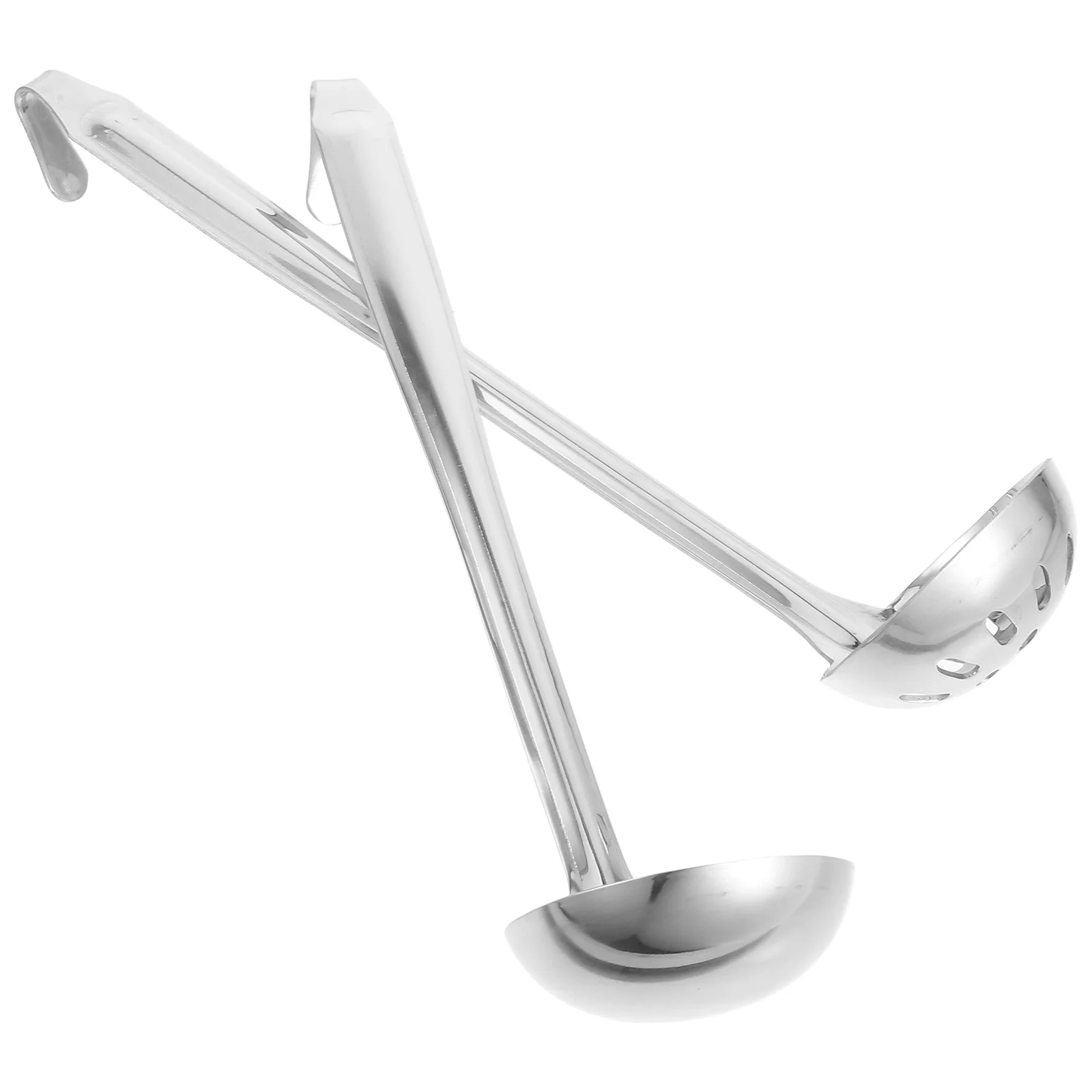 2 Pcs Stainless Steel Gravy Spoon Long Soup Ladle Salad Dressing Kitchen Ladles Pot Cooking
2 Pcs Stainless Steel Gravy Spoon Long Soup Ladle Salad Dressing Kitchen Ladles Pot Cooking