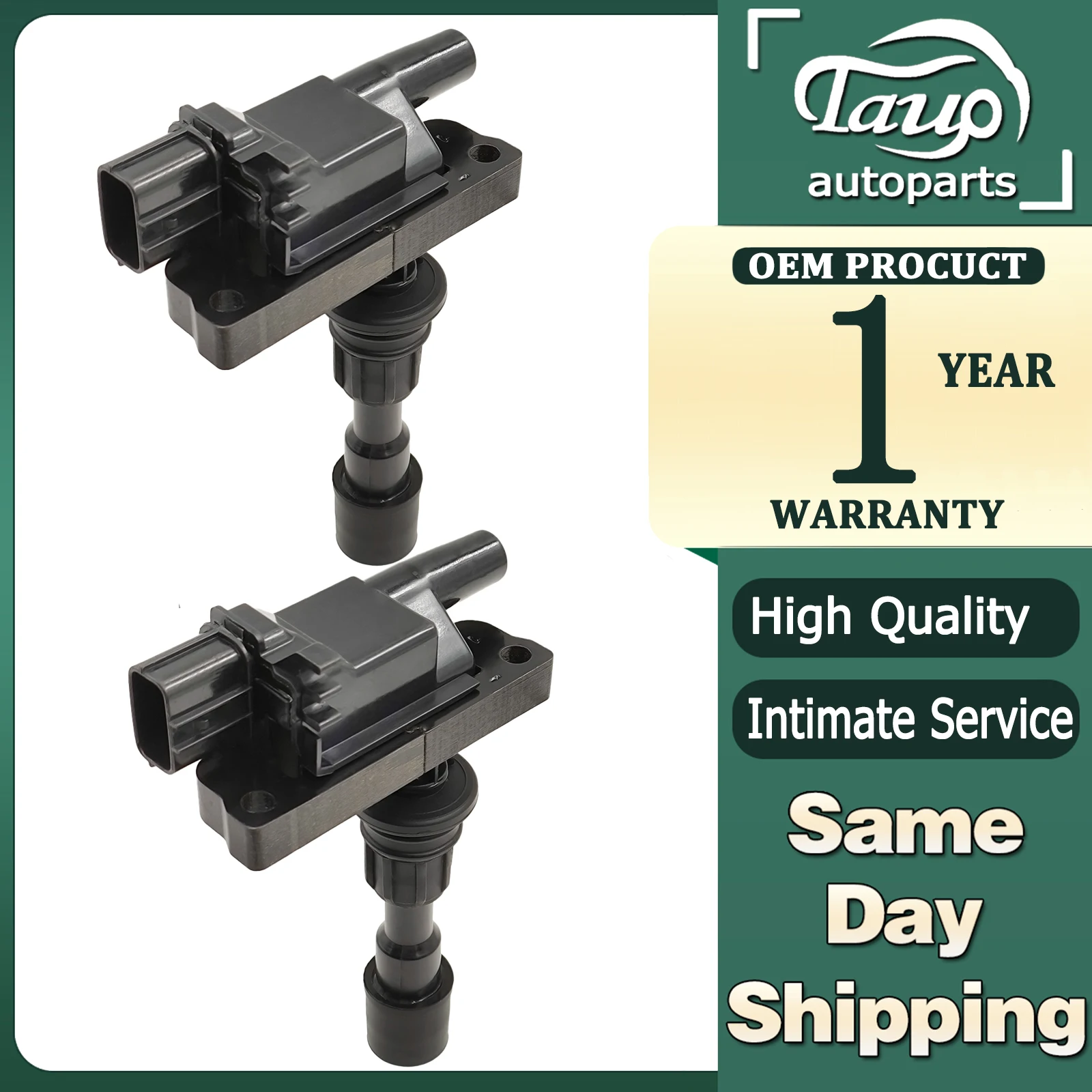 ZL01-18-100 ZL01-18-100A ZL01-18-100B 2Pcs New Ignition Coil Compatible with MAZDA 323 S VI 1.5 1998-2001 1.6 2001-2004
ZL01-18-100 ZL01-18-100A ZL01-18-100B 2Pcs New Ignition Coil Compatible with MAZDA 323 S VI 1.5 1998-2001 1.6 2001-2004