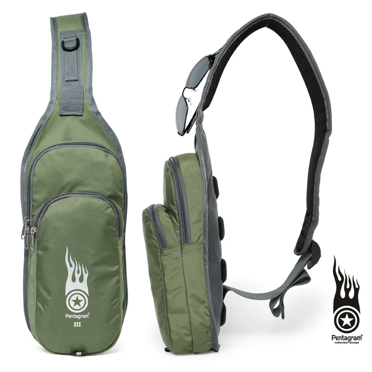 Pentaam Star Waterproof Casual Crossbody Bag Travel Shoulder Bag Leisure Chest Bag Soft Nylon Fabric Zipper Closure Men's Bag
Pentaam Star Waterproof Casual Crossbody Bag Travel Shoulder Bag Leisure Chest Bag Soft Nylon Fabric Zipper Closure Men's Bag