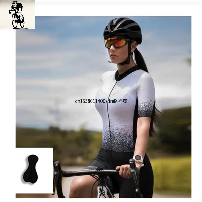 Breathable Anti-UV Anti-Odor Cycling Jersey One Piece Jumpsuit long Sleeve Macaquinho Ciclismo Feminino Set Gel Pad Jumpsui
Breathable Anti-UV Anti-Odor Cycling Jersey One Piece Jumpsuit long Sleeve Macaquinho Ciclismo Feminino Set Gel Pad Jumpsui