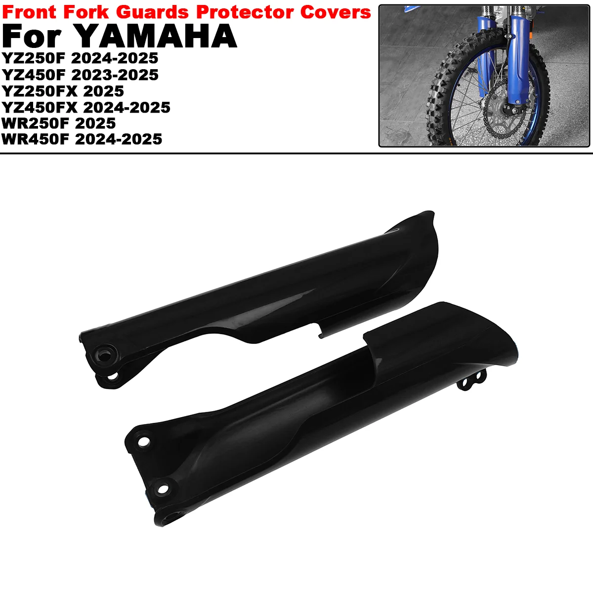 Front Fork Guard Cover Shock Absorber Protection For YAMAHA YZ250F YZ250FX YZ450F YZ450FX WR250F WR450F 2023-2025 Motocross Part
Front Fork Guard Cover Shock Absorber Protection For YAMAHA YZ250F YZ250FX YZ450F YZ450FX WR250F WR450F 2023-2025 Motocross Part