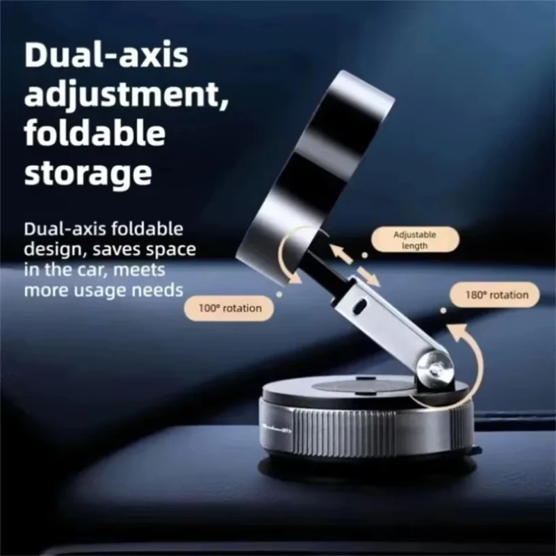 Car Phone Holder With Strong Magnetic And Vacuum Suction Car Navigation Instrument Table Suction Cup Mobile Phone Holder 2025
Car Phone Holder With Strong Magnetic And Vacuum Suction Car Navigation Instrument Table Suction Cup Mobile Phone Holder 2025