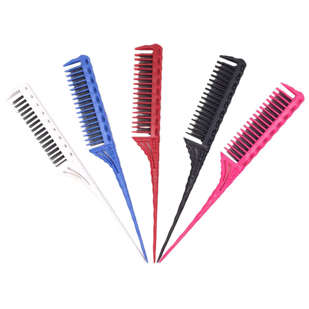 5Pcs Dense Tooth Hair Comb Detangling Brush Plastic Hairdressing Comb Styling Tool Salon Use for All Hair Types Comfortable
5Pcs Dense Tooth Hair Comb Detangling Brush Plastic Hairdressing Comb Styling Tool Salon Use for All Hair Types Comfortable
