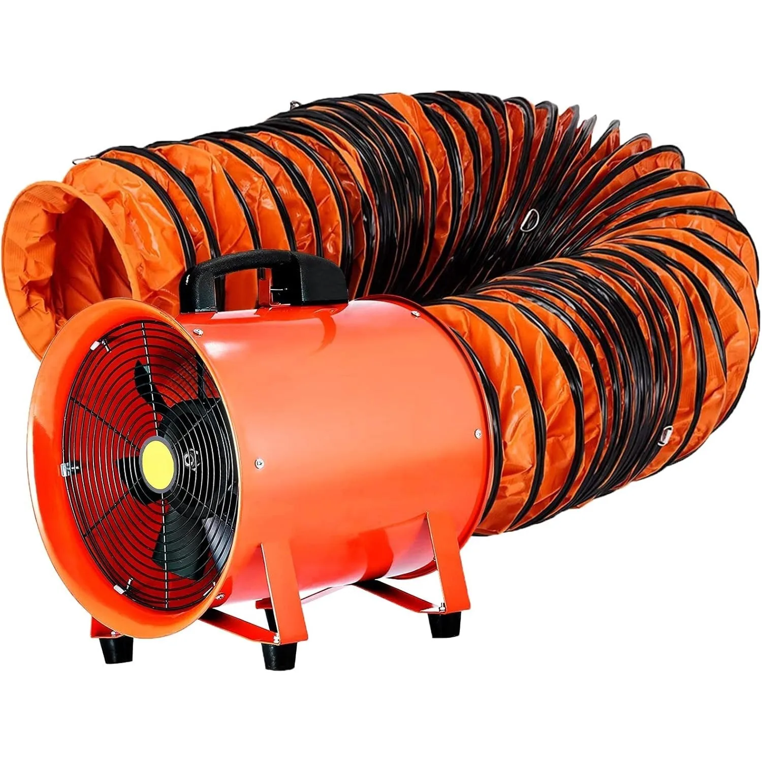 Utility Blower/Exhaust Axial Hose Fan, 12 Inches, 3900 m3/h High Velocity Portable Ventilator, Low Noise Extractor Fan Blower
Utility Blower/Exhaust Axial Hose Fan, 12 Inches, 3900 m3/h High Velocity Portable Ventilator, Low Noise Extractor Fan Blower