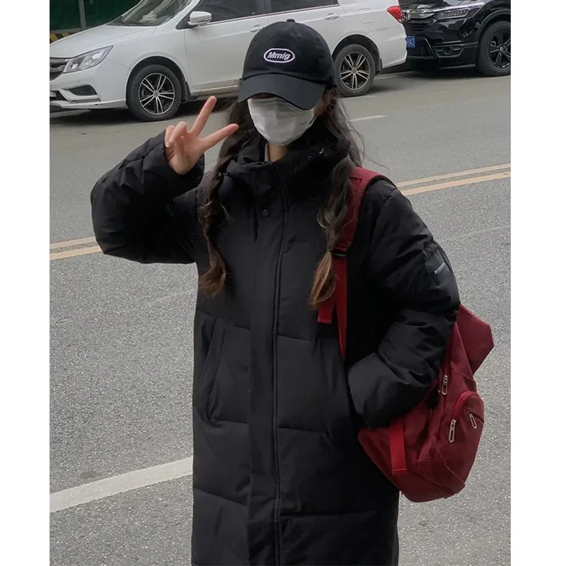 2024 Korean Jacket Women Winter Parkas Solid Hooded Thicken Warm Female Snow Wear Coat Padded Loose Clothes
2024 Korean Jacket Women Winter Parkas Solid Hooded Thicken Warm Female Snow Wear Coat Padded Loose Clothes