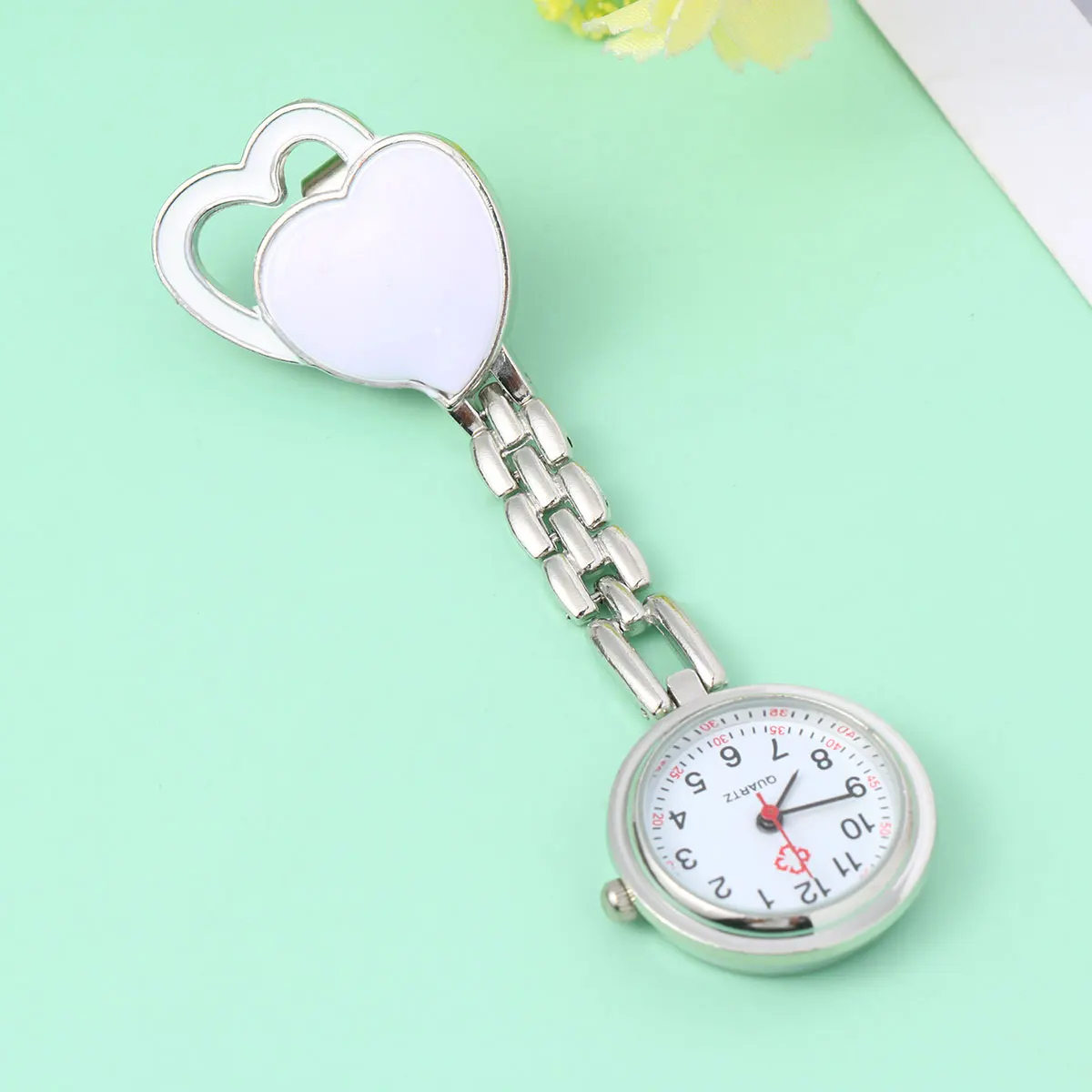 Nurse Pocket Watch Heart Shaped Hanging Fashion Creative Doctors Durable Lightweight Practical Information Easily Seen 
Nurse Pocket Watch Heart Shaped Hanging Fashion Creative Doctors Durable Lightweight Practical Information Easily Seen