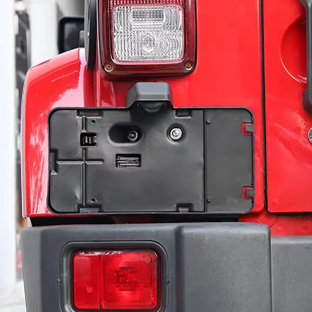 Lantsun J114 License Plate Bracket ABS License Plate Frame Holder for Jeep for Wrangler JK07-17, 1PC, US
Lantsun J114 License Plate Bracket ABS License Plate Frame Holder for Jeep for Wrangler JK07-17, 1PC, US