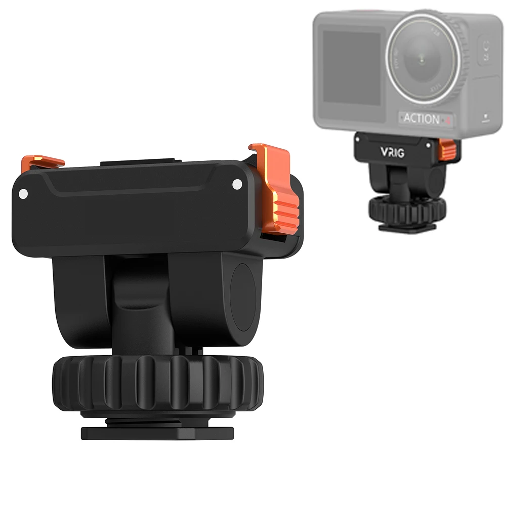 Magnetic Adapter Mount for DJI Osmo Action 5 Pro/4/3,Magnetic Quick Release Base with Cold Shoe 1/4'' Thread,160°Tilt Adjustable
Magnetic Adapter Mount for DJI Osmo Action 5 Pro/4/3,Magnetic Quick Release Base with Cold Shoe 1/4'' Thread,160°Tilt Adjustable