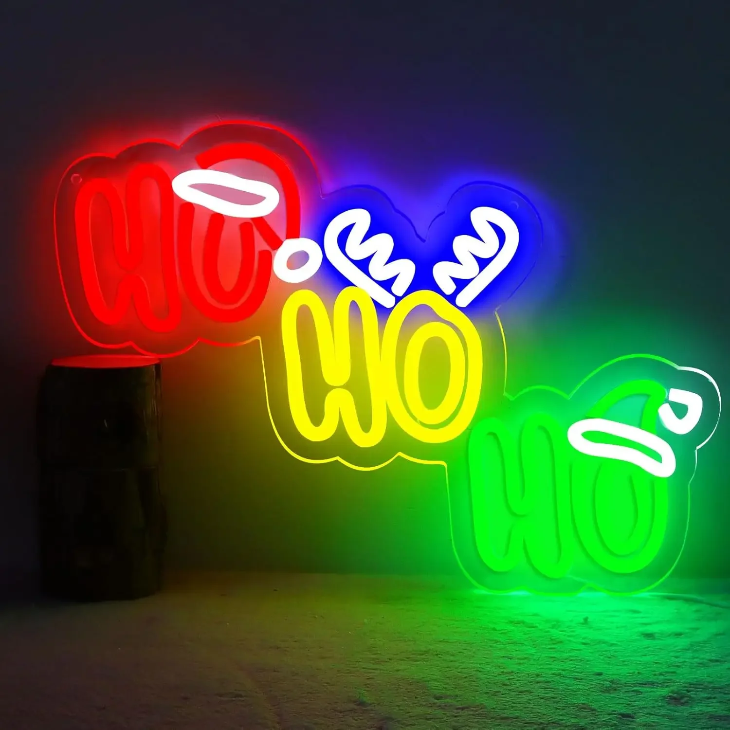 Merry Christmas Neon Sign USB Dimmable HoHoHo led Neon Light for Window Room Home Bar Shop Festival Decoration Gift Xmas Light
Merry Christmas Neon Sign USB Dimmable HoHoHo led Neon Light for Window Room Home Bar Shop Festival Decoration Gift Xmas Light