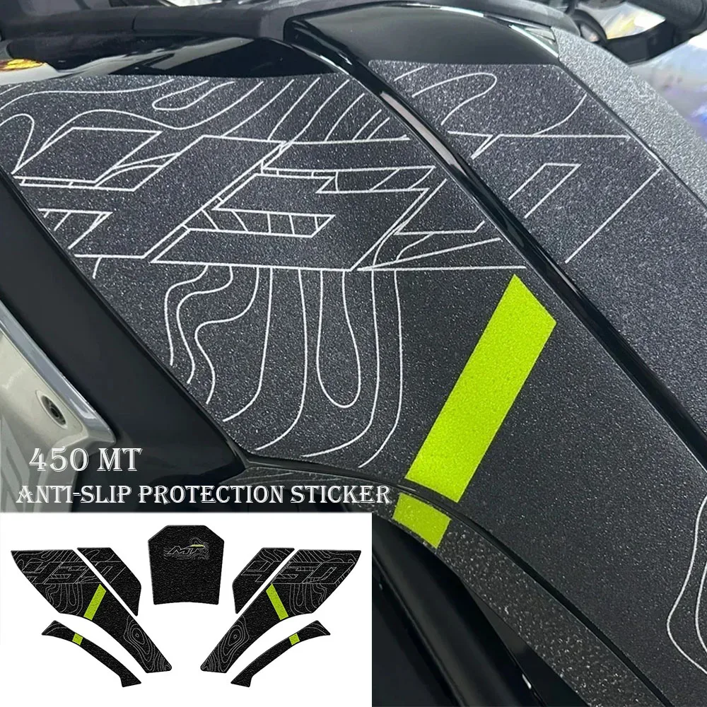 For CFMOTO 450MT 2024 Motorcycle Anti Slip Fuel Tank Pad Side Knee Grip Decal Decorative Protector Sticker Pads Stickers
For CFMOTO 450MT 2024 Motorcycle Anti Slip Fuel Tank Pad Side Knee Grip Decal Decorative Protector Sticker Pads Stickers