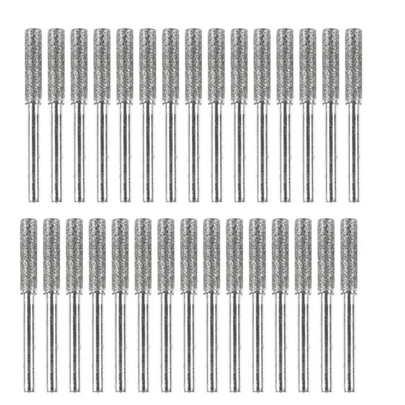 SDFC-60 Pieces Chainsaw Sharpener Stone Burr Grinding Stone File, Polishing Grinding Tool Grinding Bits, 5/32 Inch/ 4 Mm
SDFC-60 Pieces Chainsaw Sharpener Stone Burr Grinding Stone File, Polishing Grinding Tool Grinding Bits, 5/32 Inch/ 4 Mm