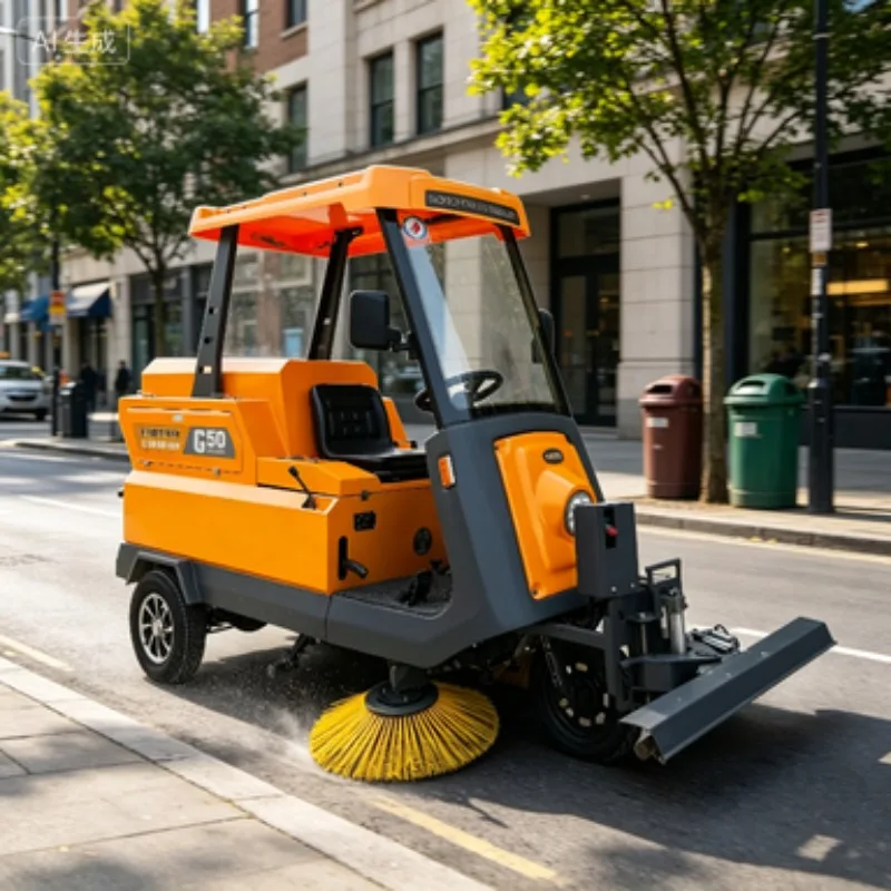 New Heavy Duty Ride-On Electric Street Sweeper Truck High Performance Self-Propelled High Pressure Cleaning Wide Cleaning Width
New Heavy Duty Ride-On Electric Street Sweeper Truck High Performance Self-Propelled High Pressure Cleaning Wide Cleaning Width