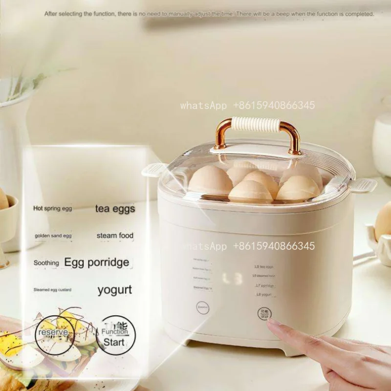 Egg Boiler Breakfast Machine Lightweight Household Small Booking Multifunctional Egg Boiler Porridge Boiler
Egg Boiler Breakfast Machine Lightweight Household Small Booking Multifunctional Egg Boiler Porridge Boiler