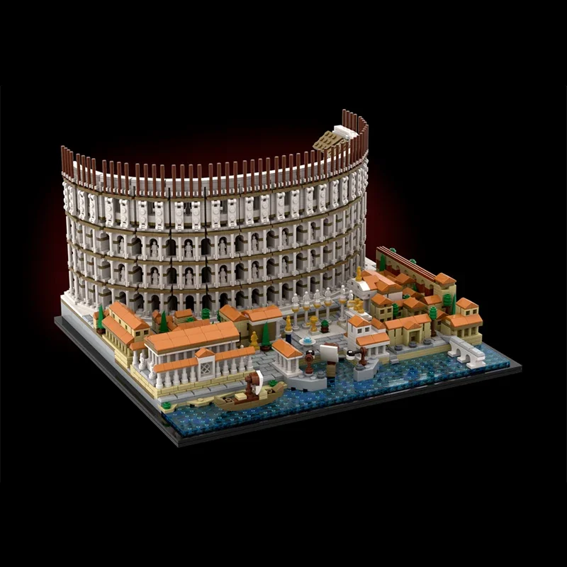 3959 шт., серия фильмов Moc, архитектура, город, Италия, римский Колизей, модель здания, модель, блоки, кирпичи, детская игрушка, подарок 10276
3959 шт., серия фильмов Moc, архитектура, город, Италия, римский Колизей, модель здания, модель, блоки, кирпичи, детская игрушка, подарок 10276