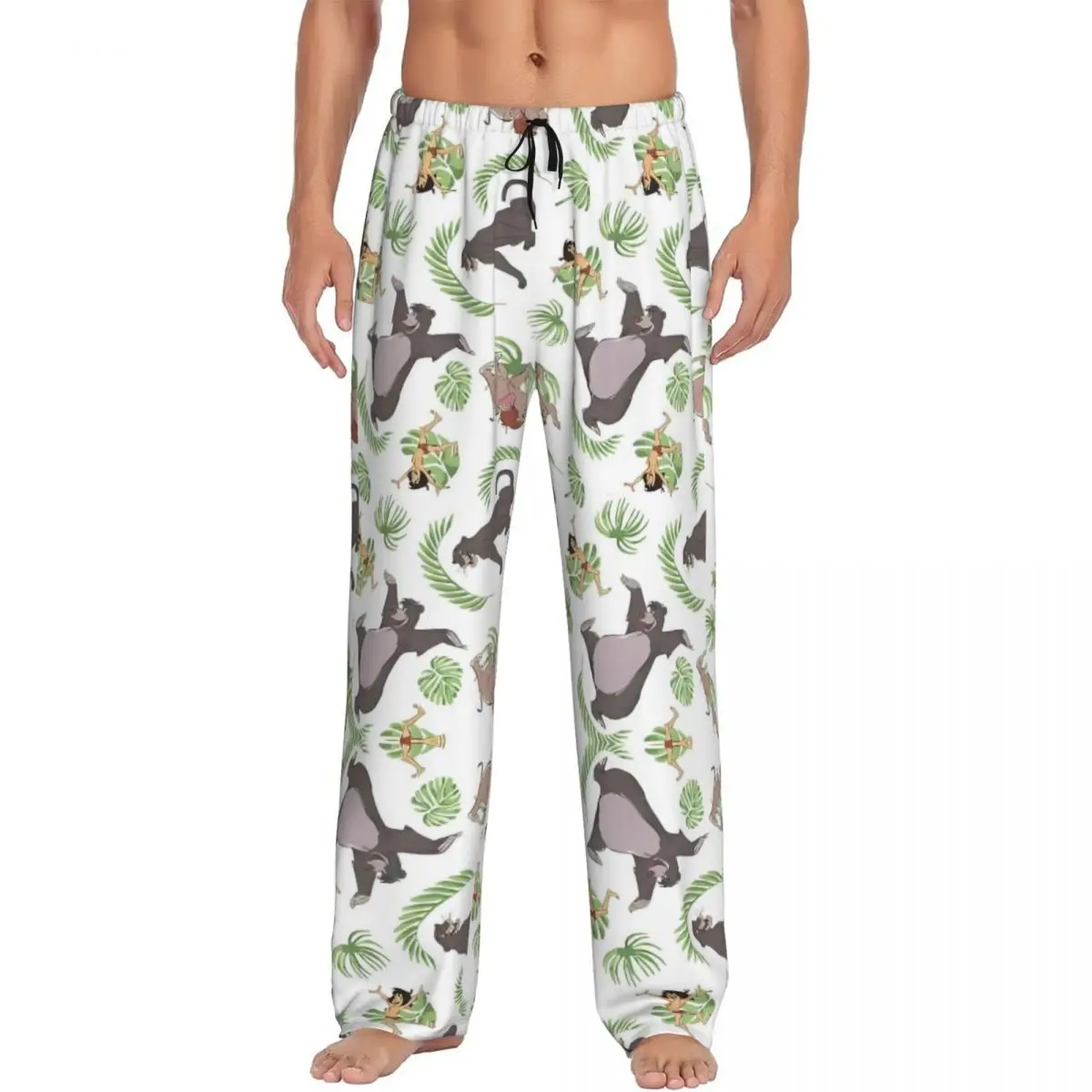 Custom The Jungle Book Pajama Pants for Men Musical Adventure Film Sleepwear Lounge Sleep Bottoms Stretch with Pockets
Custom The Jungle Book Pajama Pants for Men Musical Adventure Film Sleepwear Lounge Sleep Bottoms Stretch with Pockets