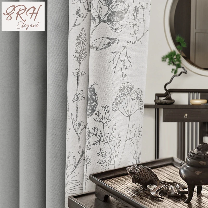 New Chinese Style Drapes Bedroom Blackout Soundproof Curtain Large Area Living Room Drape Home Floor-to-ceiling Window Curtains
New Chinese Style Drapes Bedroom Blackout Soundproof Curtain Large Area Living Room Drape Home Floor-to-ceiling Window Curtains