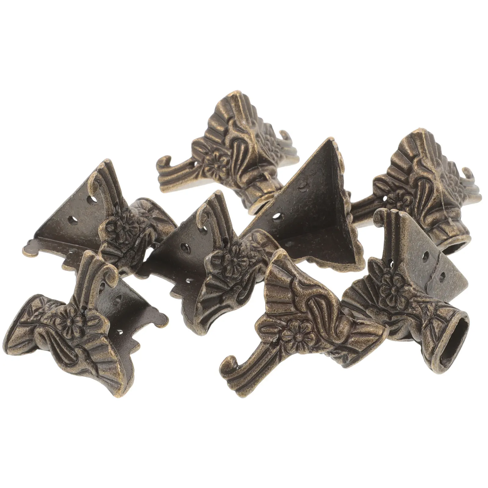 8pcs niture Legs Decorative Feet Cabinet Corner Guards Zinc Alloy Wood Box Bases Vintage Leg Protectors For Dresser 
8pcs niture Legs Decorative Feet Cabinet Corner Guards Zinc Alloy Wood Box Bases Vintage Leg Protectors For Dresser
