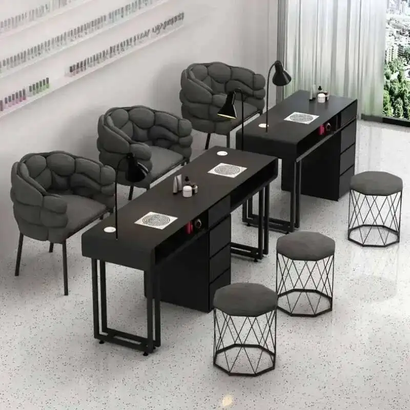 Dust Table Manicure Nail Desk Equipment Dressing Collector Salon Reception Tavolo Unghie Mesas Manicure Con Estantes
Dust Table Manicure Nail Desk Equipment Dressing Collector Salon Reception Tavolo Unghie Mesas Manicure Con Estantes