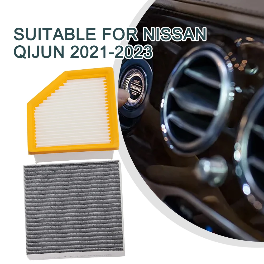 For Nissan For Rogue Air Filter and Cabin Air Filter Set Replacement for Model Years 2021 through 2023 Direct Fit
For Nissan For Rogue Air Filter and Cabin Air Filter Set Replacement for Model Years 2021 through 2023 Direct Fit