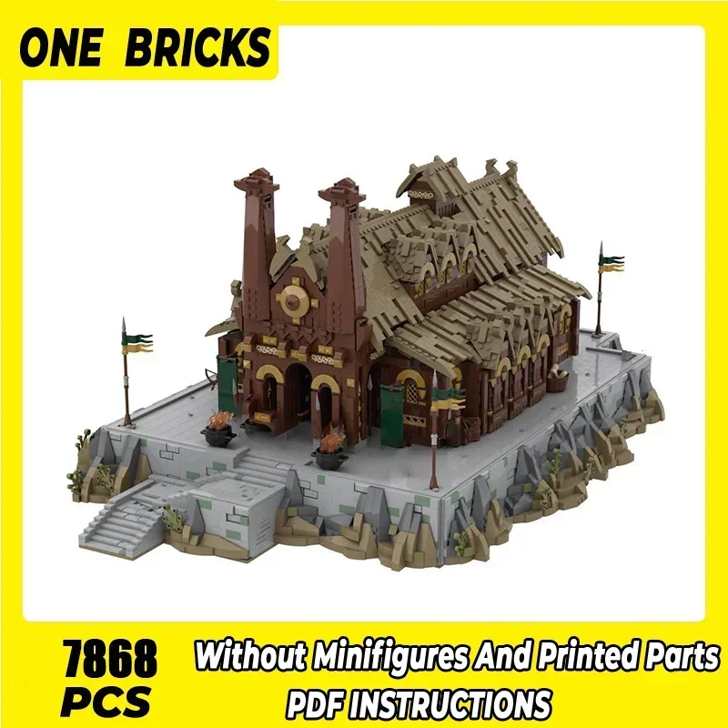 Castle Bricks Magical Rings Moc Building Blocks Movie Scene UCS Golden Hall Model DIY Assembly Street View Toys Child Gifts
Castle Bricks Magical Rings Moc Building Blocks Movie Scene UCS Golden Hall Model DIY Assembly Street View Toys Child Gifts