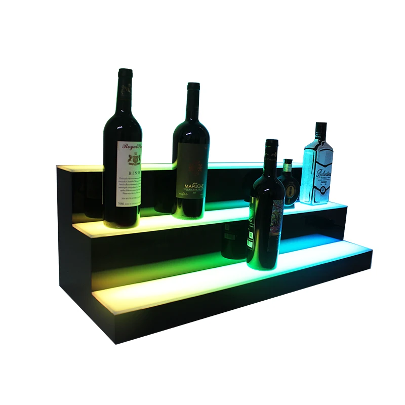 3 TIER Acrylic Lucite Illuminated Bottles Display Liquor Shelves Bottles Stand LED Lighted bar Steps WITH REMOTE CONTROLLER
3 TIER Acrylic Lucite Illuminated Bottles Display Liquor Shelves Bottles Stand LED Lighted bar Steps WITH REMOTE CONTROLLER