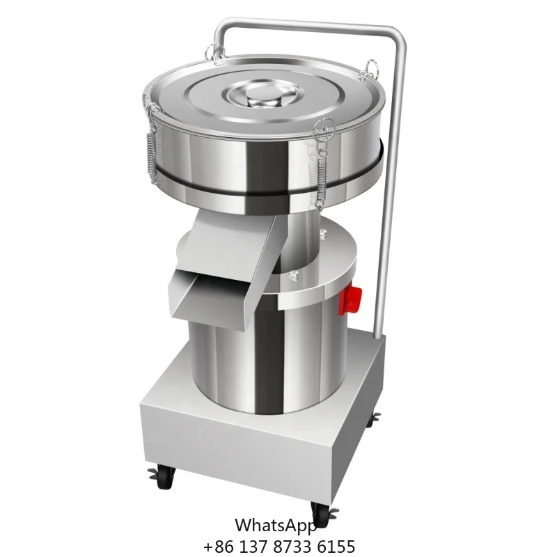 TB-430 Vibrating Sieve Water Solid Separation Honey Filter Sieve Machine Wet Material High Frequency Sieving Machine
TB-430 Vibrating Sieve Water Solid Separation Honey Filter Sieve Machine Wet Material High Frequency Sieving Machine