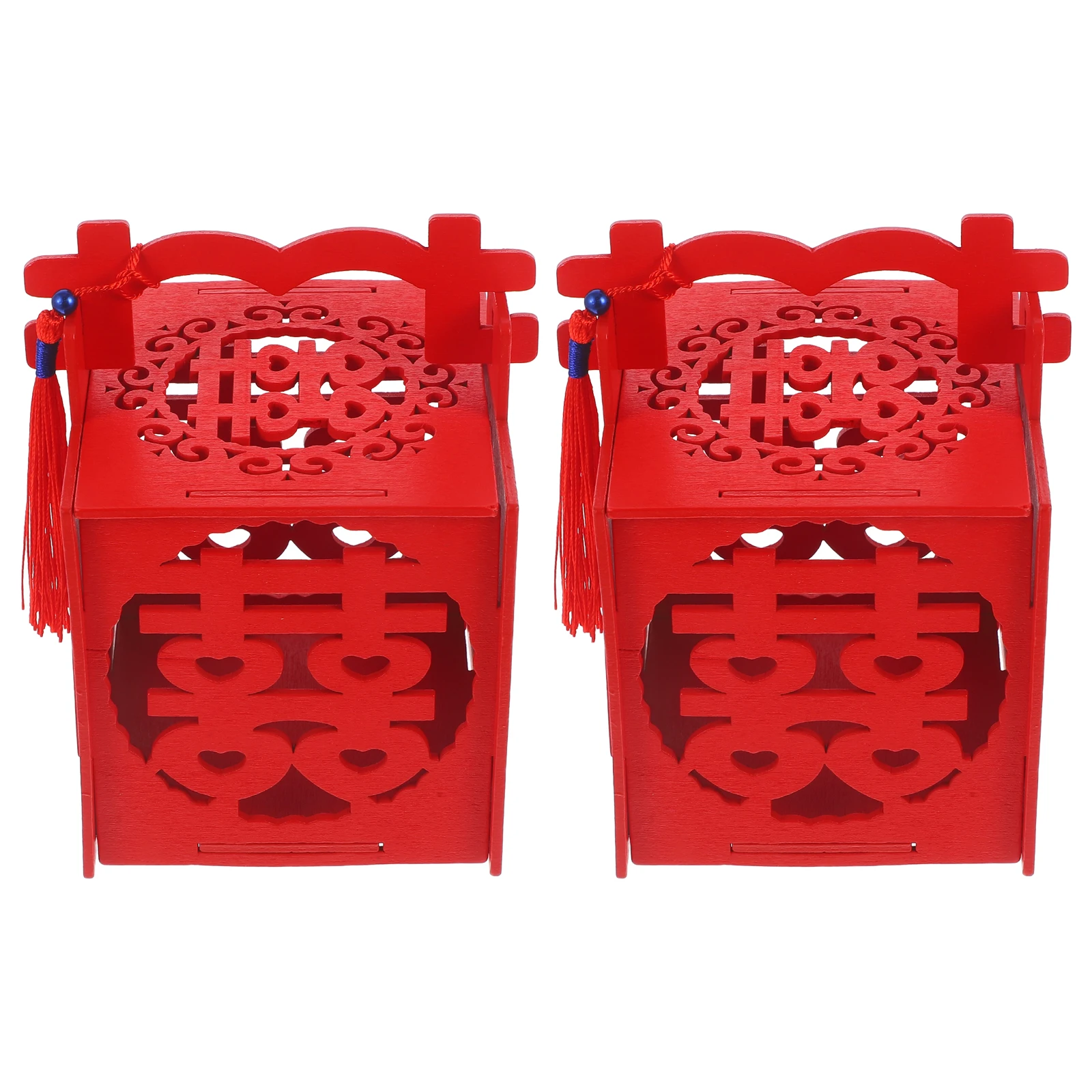2pcs Chinese Style Wooden Candy Box Wedding Gift Container Hollow Out Blue Bead Tassel Decorations Party Favors Sweet Case
2pcs Chinese Style Wooden Candy Box Wedding Gift Container Hollow Out Blue Bead Tassel Decorations Party Favors Sweet Case