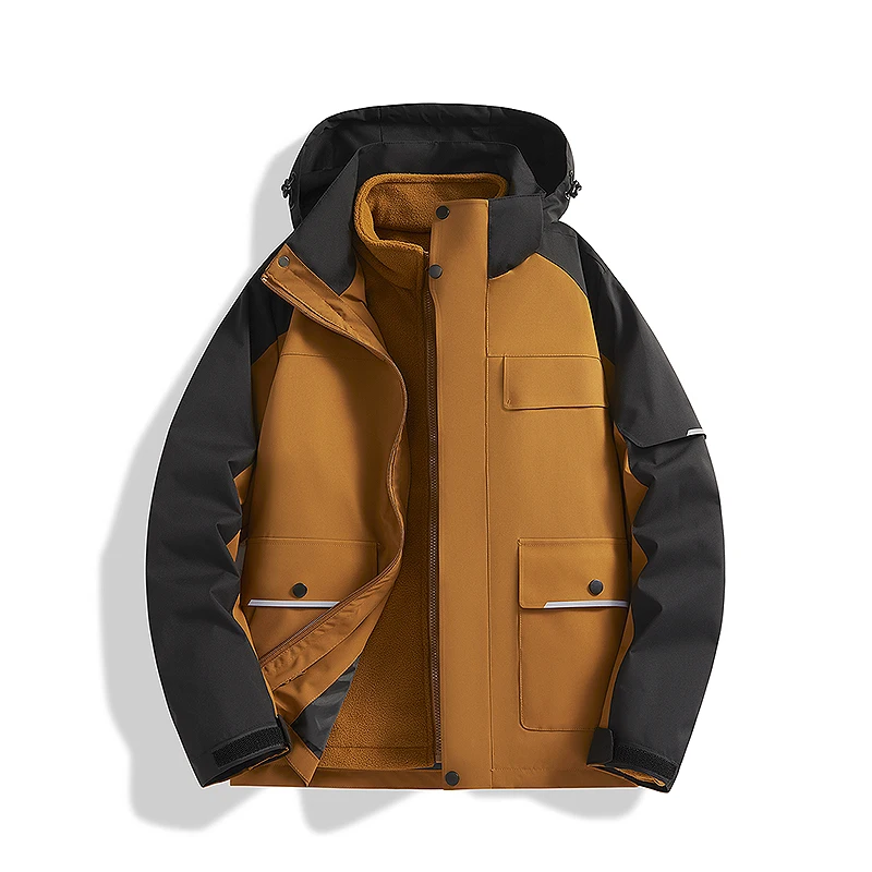 Casual 2024 Autumn Winter Men's Hooded Plush Thicken Jackets Outdoor Polar Fleece Warm Coat Loose Windproof Cotton-Padded Parkas
Casual 2024 Autumn Winter Men's Hooded Plush Thicken Jackets Outdoor Polar Fleece Warm Coat Loose Windproof Cotton-Padded Parkas