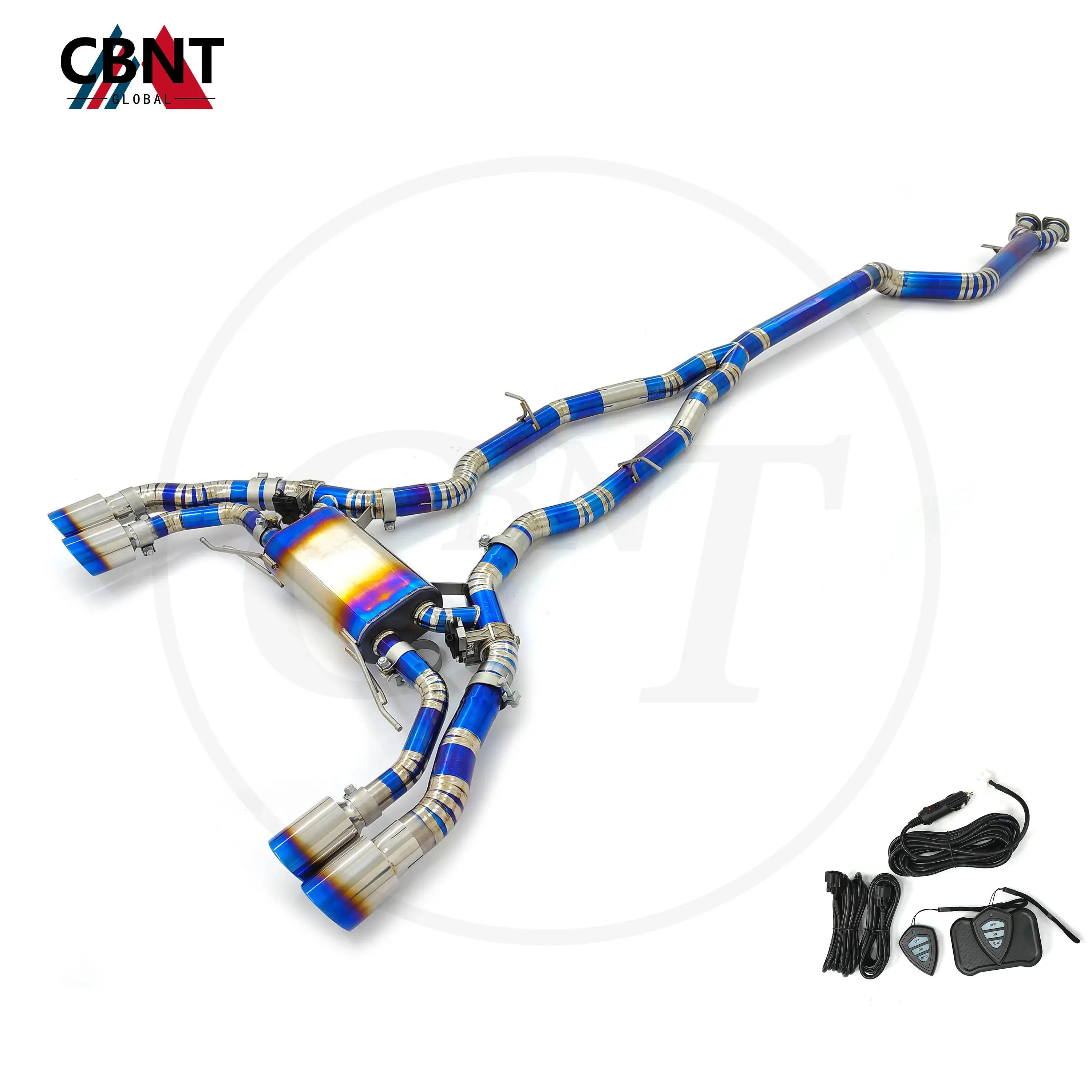 CBNT Exhaust pipe for BMW X3M F97 X4M F98 3.0T 2018-2023 Valved Catback Titanium Alloy Performance Valvetronic Exhaust Mufflers
CBNT Exhaust pipe for BMW X3M F97 X4M F98 3.0T 2018-2023 Valved Catback Titanium Alloy Performance Valvetronic Exhaust Mufflers