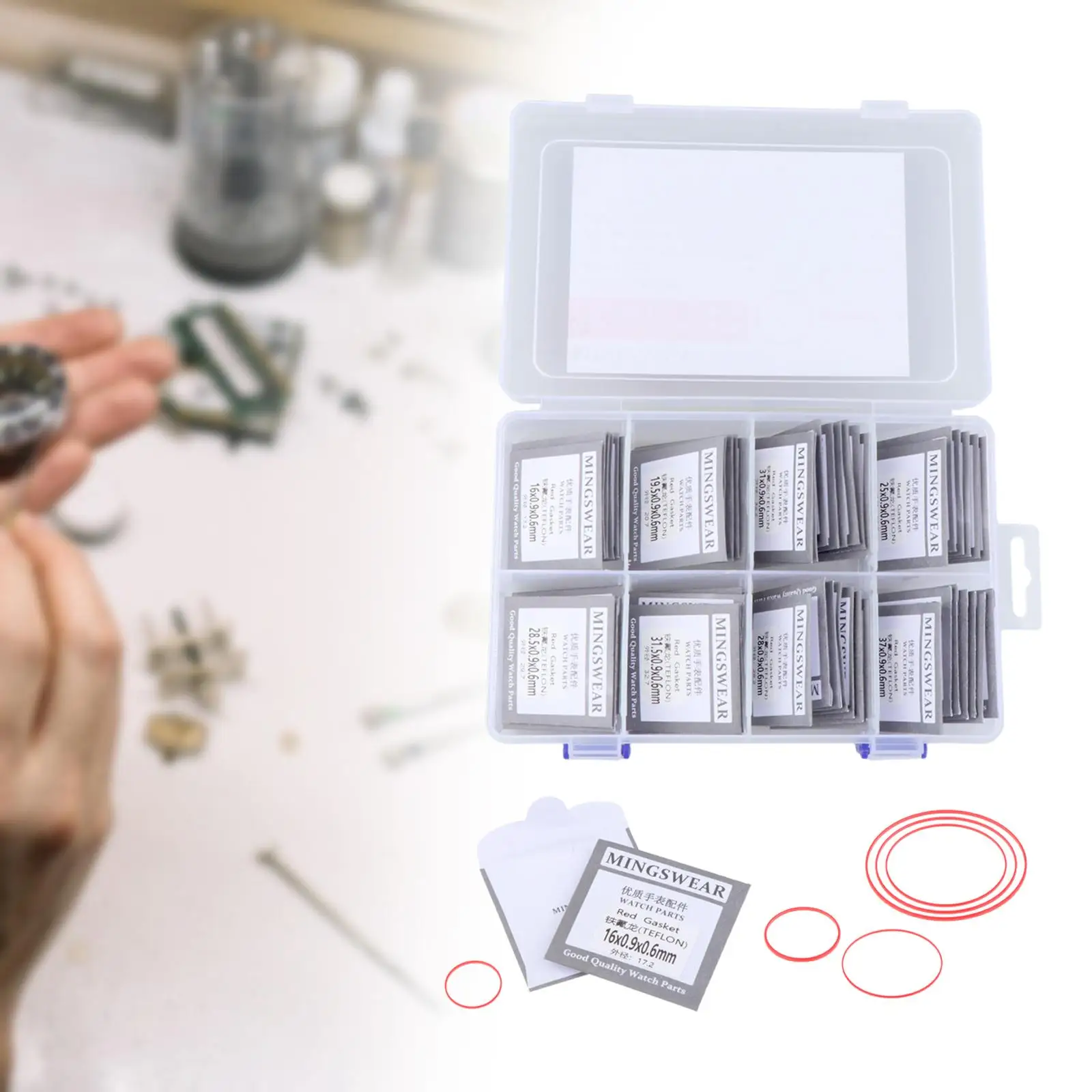 49 прокладок задней крышки часов, эластичные красные профессиональные шайбы задней крышки часов
49 прокладок задней крышки часов, эластичные красные профессиональные шайбы задней крышки часов