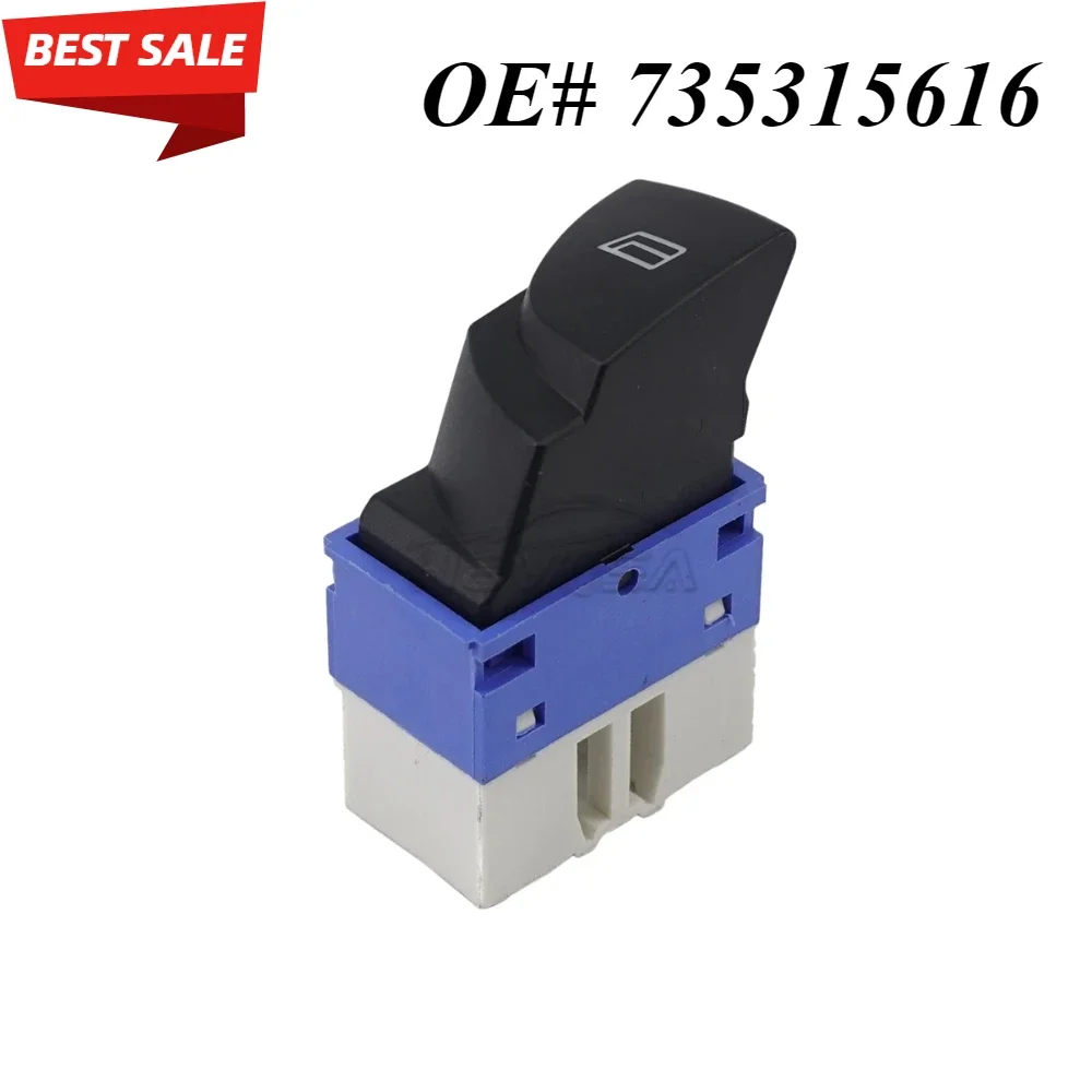 735315616 Car Electric Power Lifter Window Switch Single Button For Fiat Ducato For Citroen Jumper For Peugeot Boxer
735315616 Car Electric Power Lifter Window Switch Single Button For Fiat Ducato For Citroen Jumper For Peugeot Boxer