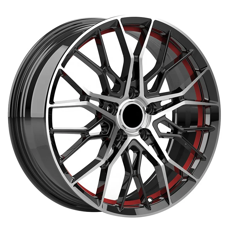 Rimpower 18 Inch Customized 18x7.0 5x114.3 Black Machine Face with Red Coat Forged Car Rims Wheels
Rimpower 18 Inch Customized 18x7.0 5x114.3 Black Machine Face with Red Coat Forged Car Rims Wheels