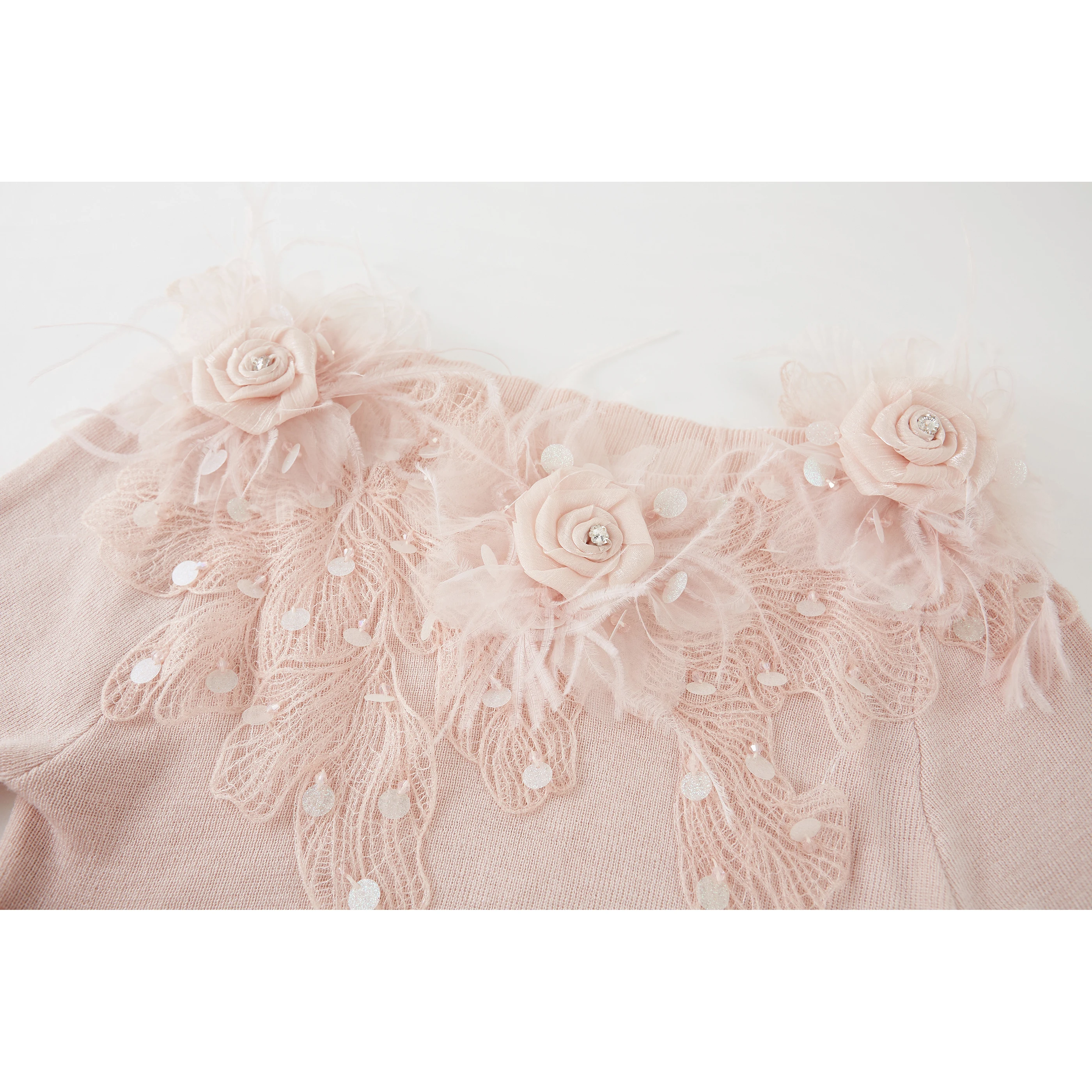 Sy Women's Knitted Wool Top Floral 3D Embroidery Korean Sle Base irt Soft Warm Faionable Autumn Winter New Arrival
Sy Women's Knitted Wool Top Floral 3D Embroidery Korean Sle Base irt Soft Warm Faionable Autumn Winter New Arrival