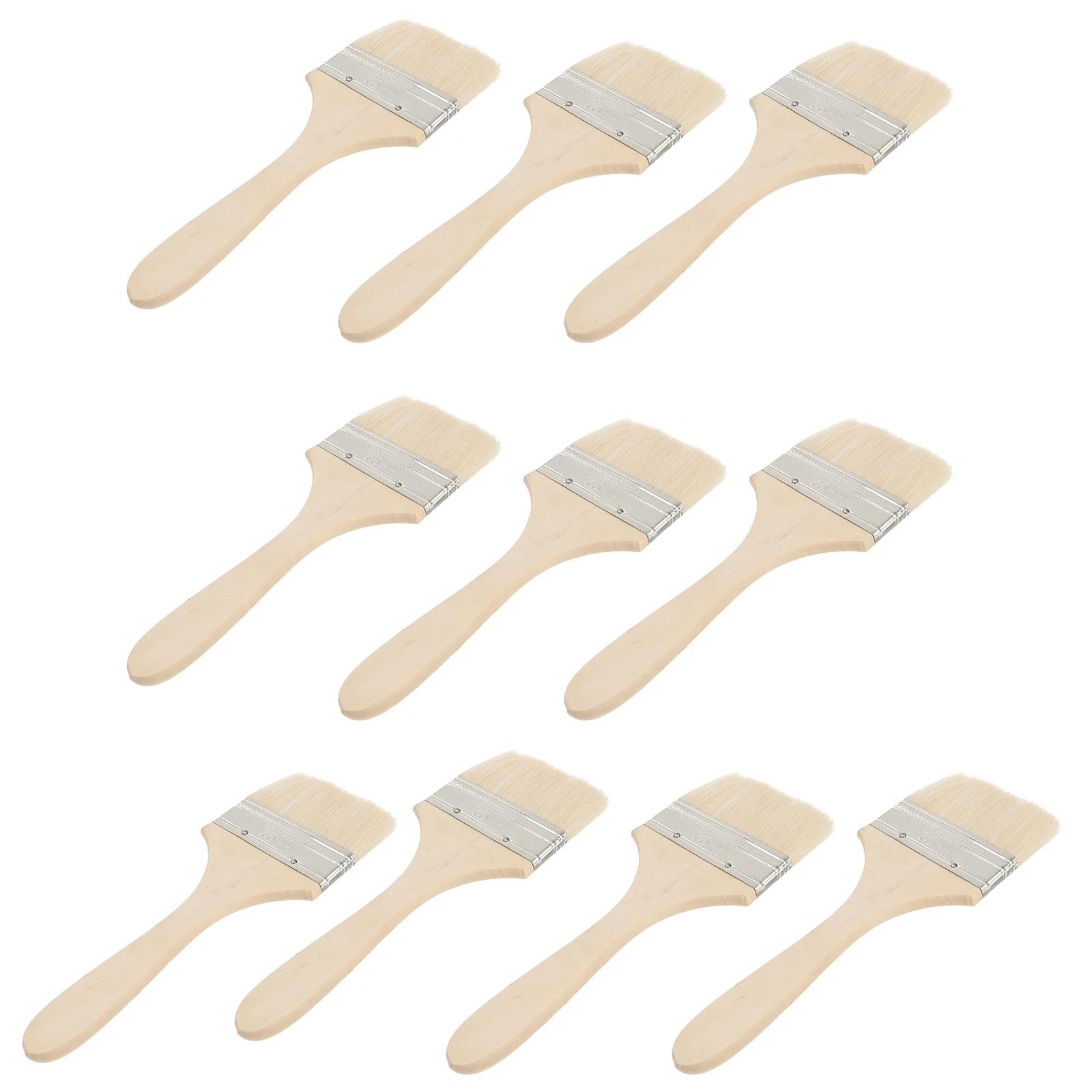 10pcs Thickened Chip Paint Brushes Durable Easy Clean Ergonomic Handle Smooth Edges Long Life For Glazes Oil-Based Wall Paints
10pcs Thickened Chip Paint Brushes Durable Easy Clean Ergonomic Handle Smooth Edges Long Life For Glazes Oil-Based Wall Paints