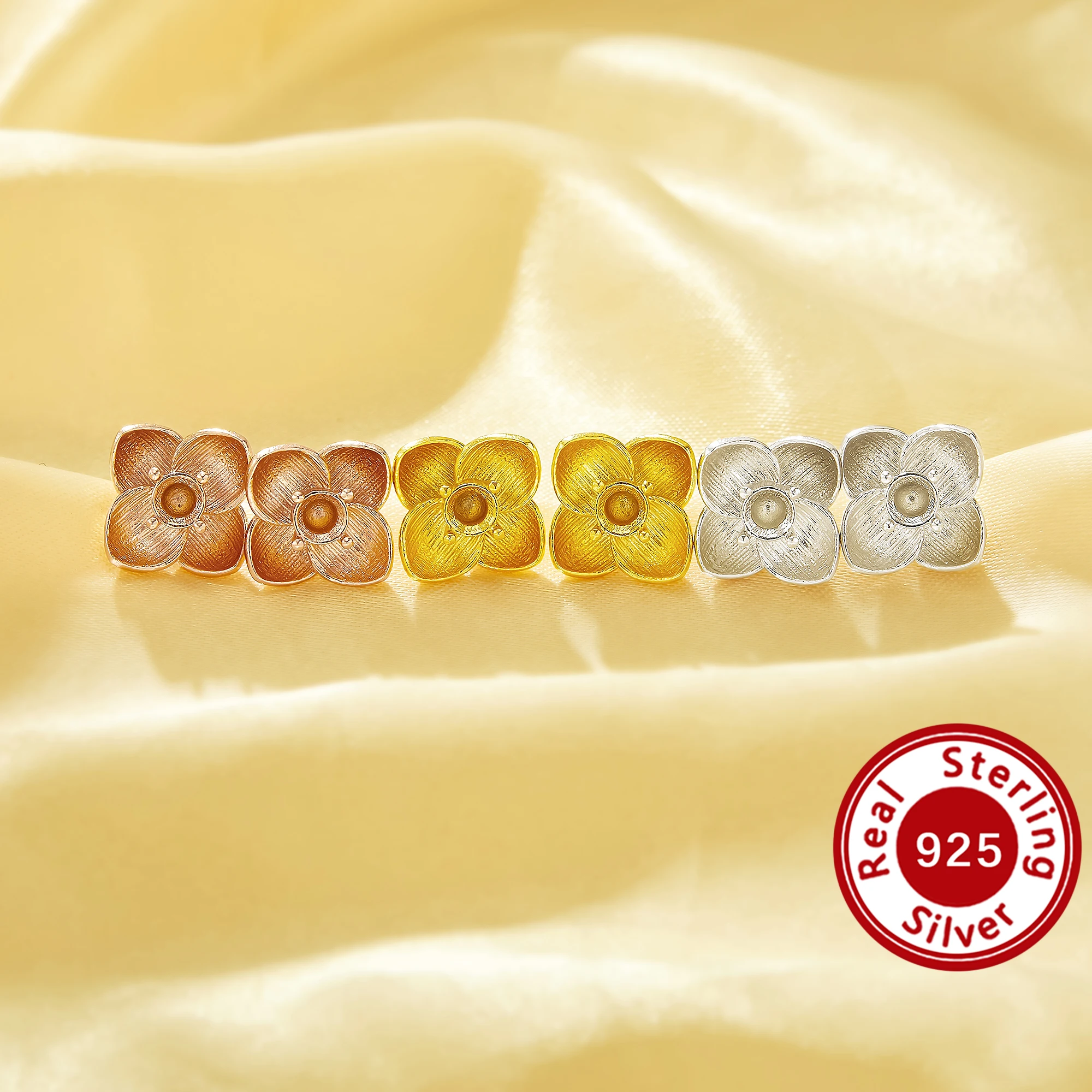 4MM Keepsake Breast Milk Resin Round Prongs Studs Earrings Settings,Flower Solid 925 Sterling Silver Earrings 1706229
4MM Keepsake Breast Milk Resin Round Prongs Studs Earrings Settings,Flower Solid 925 Sterling Silver Earrings 1706229