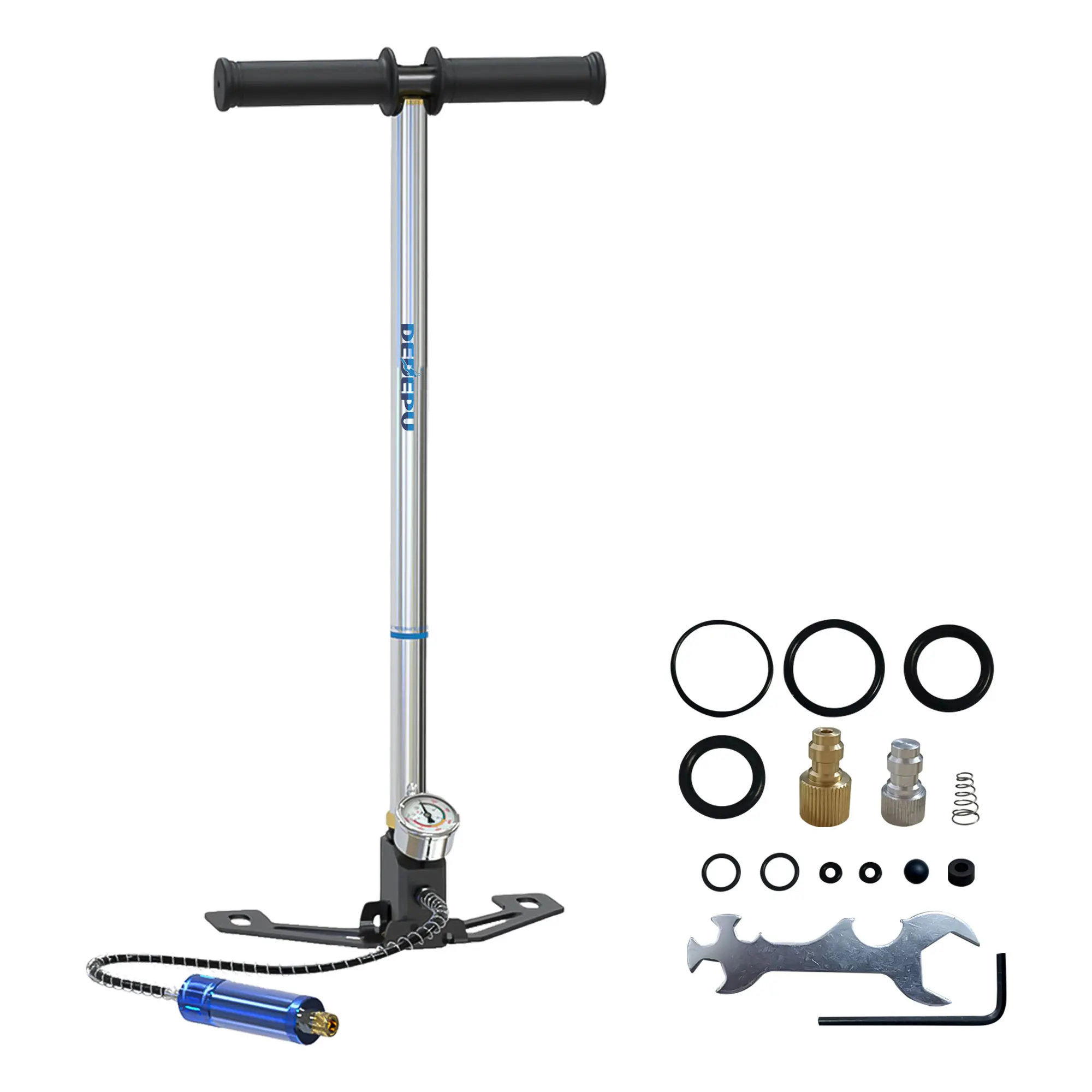 Diving Three-level Upgraded High Pressure Hand Pump with Oil-Water Separator for Scuba Tank Refill Underwater Breathing Gear
Diving Three-level Upgraded High Pressure Hand Pump with Oil-Water Separator for Scuba Tank Refill Underwater Breathing Gear