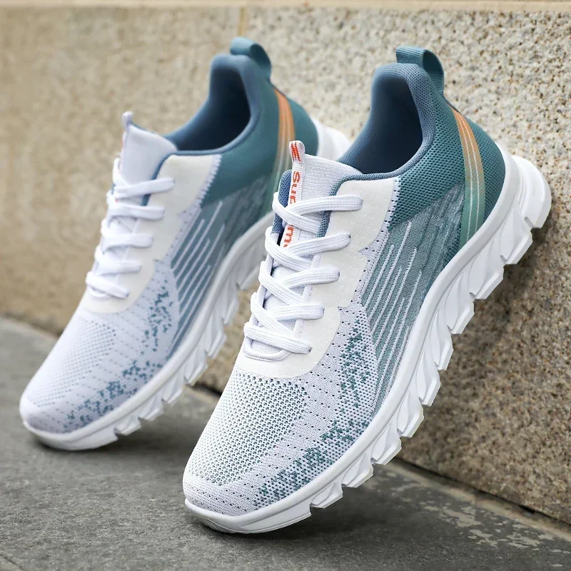 Summer New Fashion Casual Man Shoe Mesh Sneakers Thick Soled Breathable Non-slip Running Shoes Men's Shoes Trainer Men
Summer New Fashion Casual Man Shoe Mesh Sneakers Thick Soled Breathable Non-slip Running Shoes Men's Shoes Trainer Men