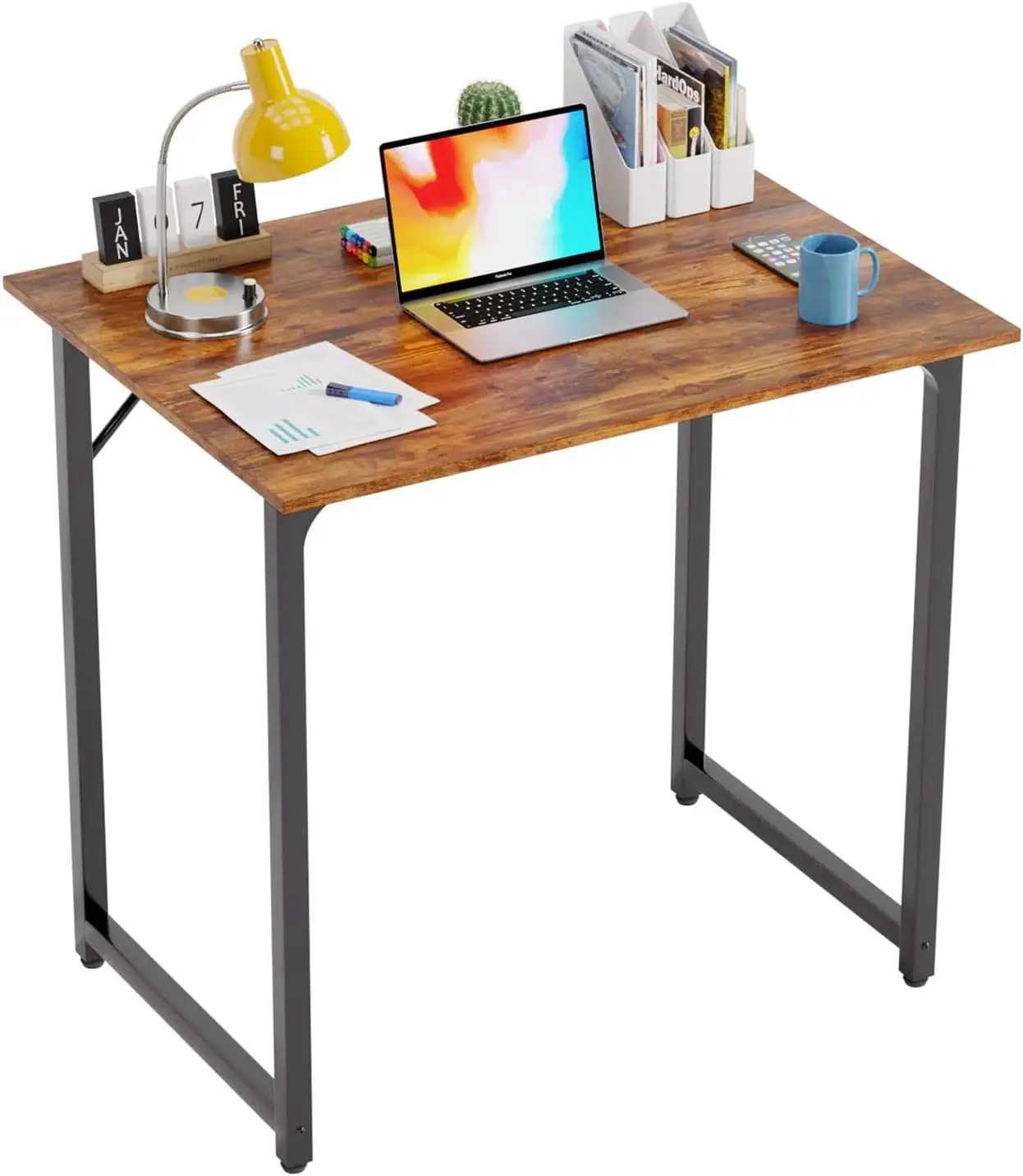 | 32 Inch Computer Desk | Vintage | Office Desk with Metal Frame, Adjustable Feet | Water-Resistant, Scratchproof Surfac
| 32 Inch Computer Desk | Vintage | Office Desk with Metal Frame, Adjustable Feet | Water-Resistant, Scratchproof Surfac