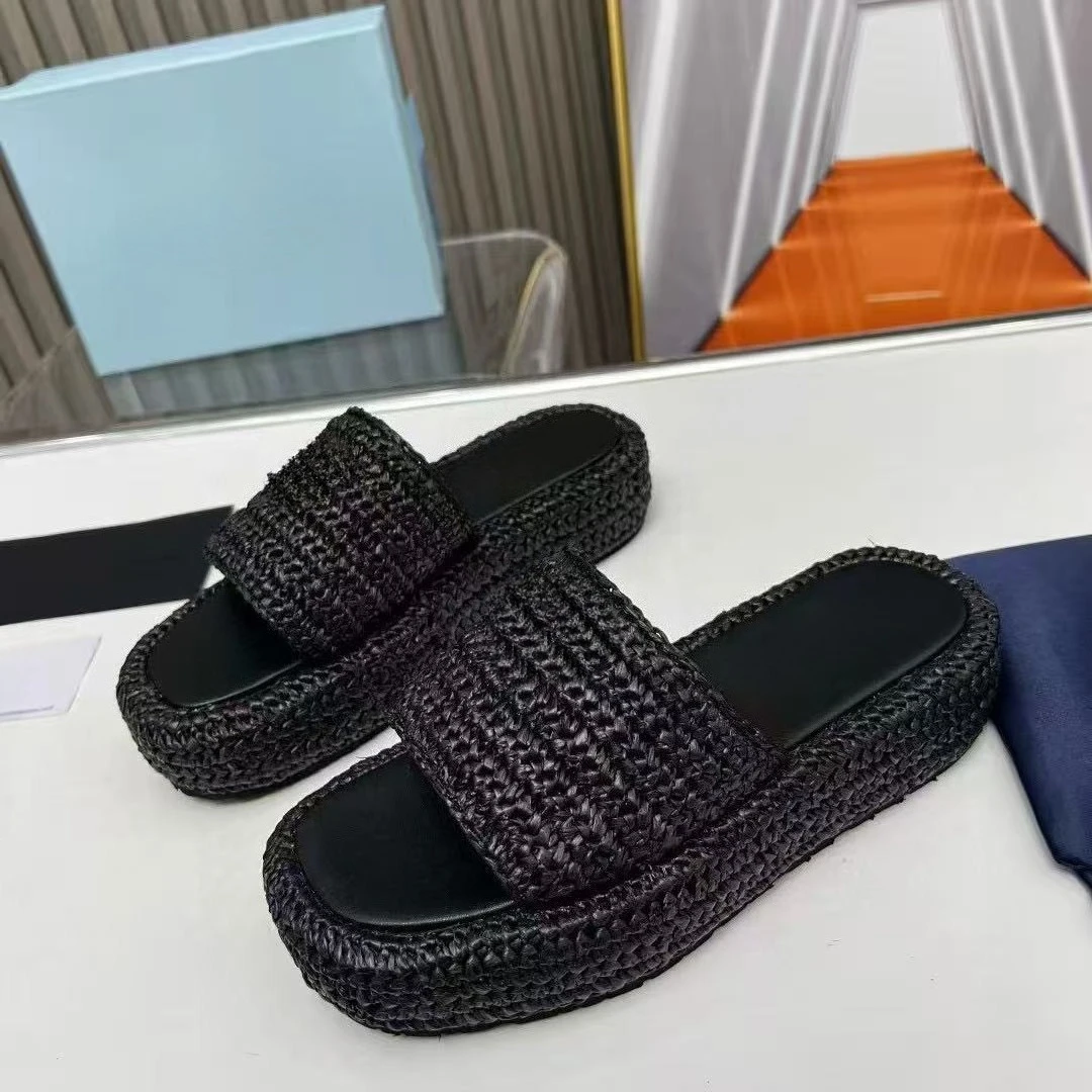 Women's 2026 Woven Platform Sandals, One-Band Straw Braided Slides, Leather Casual Summer Shoes. Fast & Free Delivery
Women's 2026 Woven Platform Sandals, One-Band Straw Braided Slides, Leather Casual Summer Shoes. Fast & Free Delivery