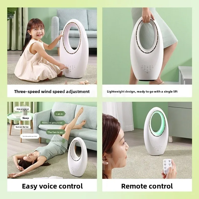 Bladeless Fan, Silent Household Electric Fan, Tower Fan, Vertical Floor, Ultra-quiet
Bladeless Fan, Silent Household Electric Fan, Tower Fan, Vertical Floor, Ultra-quiet