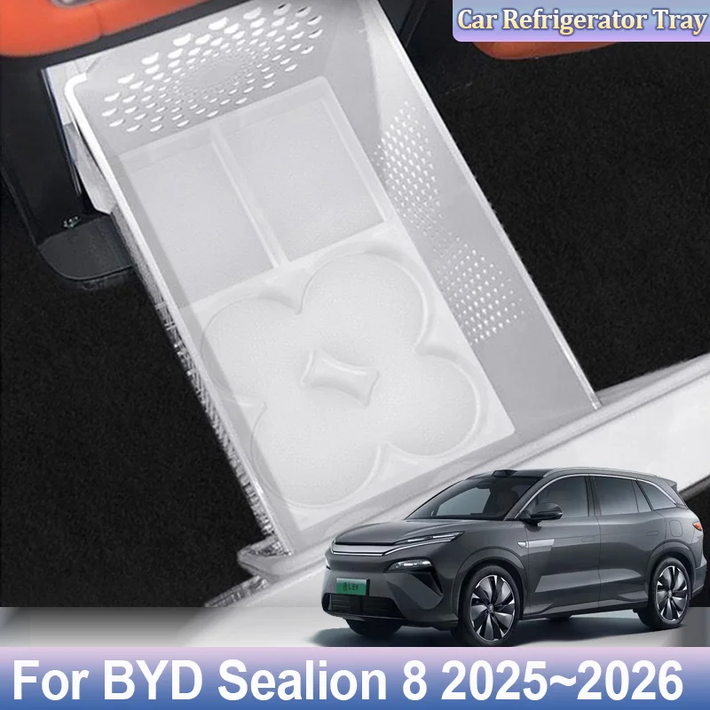 Автомобильный коврик для хранения BYD Sealion 8, аксессуары 2025 2026, лоток для холодильника Tang L, силиконовый коврик, коробка для хранения, рестайлинг, интерьер
Автомобильный коврик для хранения BYD Sealion 8, аксессуары 2025 2026, лоток для холодильника Tang L, силиконовый коврик, коробка для хранения, рестайлинг, интерьер